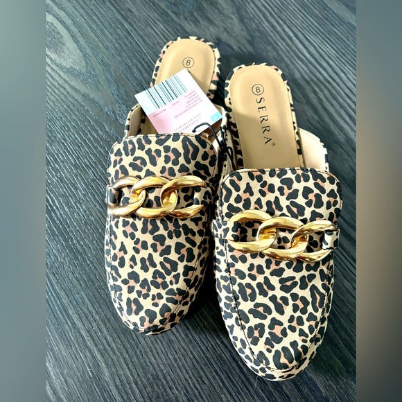 Serra Shoes - 🍉FINAL PRICE- SUMMER CLEAROUT☀️ NWT cheetah print mules size 8